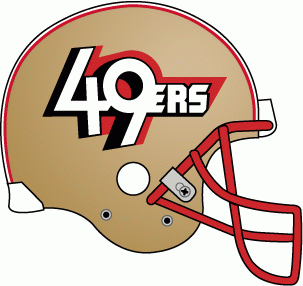 San Francisco 49ers 1991 Unused Logo iron on transfers for clothing